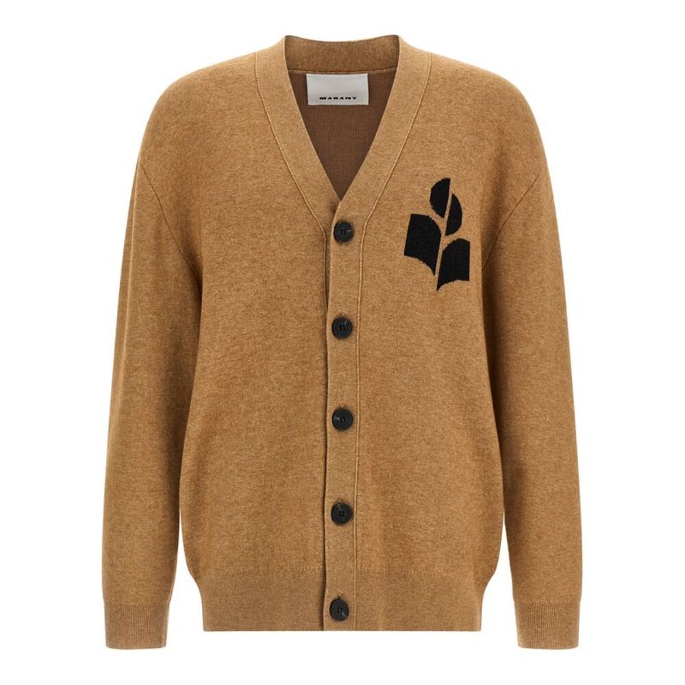 Isabel Marant Beige Cotton Men's Cardigan